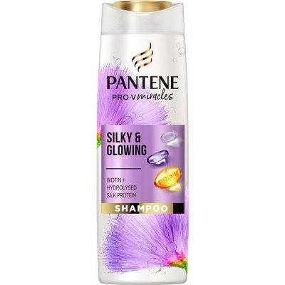 PANTENE Pro-V Miracles Silky & Glowing Šampón 300 ml