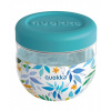 Quokka Bubble, Plastová nádoba na jedlo Watercolor Leaves, 770ml, 40136