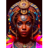 NORIMPEX Diamantové maľovanie Afričanka III 30 x 40 cm