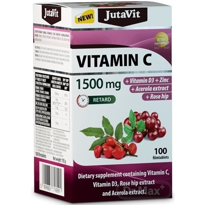 JutaVit Vitamín C 1500 mg 100 ks