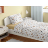 Dreamy Linens Obliečky bavlnené biele Maľovaní Psíci
