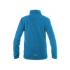 Mikina CXS GRANBY CHILD, detská, fleece, azúrovo modrá, veľ. 130