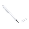 AppleMix Dotykové pero / stylus - s presným kotúčom / presnosť - kov - strieborná