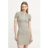 Šaty Guess THALIA béžová farba, mini, priliehavá, W5GK84 Z3L10 W5GK84.Z3L10 M