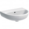 Geberit Selnova - Umývadielko 500x410 mm, bez otvoru na batériu, s prepadom, biela 500.294.01.7