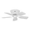 CasaFan Stropný ventilátor Classic Flat III biely Ø 75 cm - 5075061
