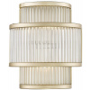 Zuma Line Sergio nástenná lampa 2x33 W priehľadná-zlatá W0528-02B-V6AC