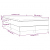 vidaXL Boxspring posteľ s matracom krémový 120x200 cm látka - Krémová - 117542-64243
