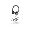 Poly Blackwire 3320 MS Teams náhlavní souprava, USB-C/A adaptér, stereo (8X220AA)