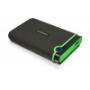 TRANSCEND 1TB StoreJet 25M3S SLIM, 2.5”, USB 3.0 (3.1 Gen 1) Externí Anti-Shock disk, tenký profil, šedo/zelený TS1TSJ25M3S Transcend