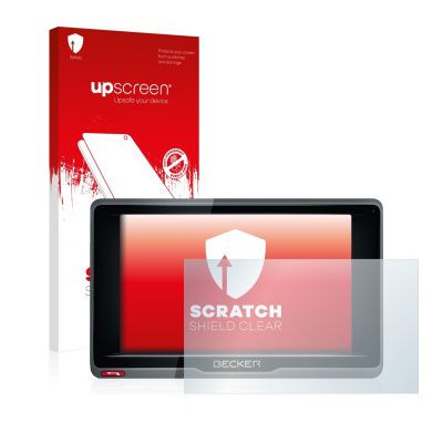 Čirá ochranná fólie upscreen® Scratch Shield pro Becker ready.5 EU (Ochranná fólie na displej pro Becker ready.5 EU)