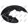 NTY Ochranný plech proti rozstreku, Brzdový kotúč HTO-VW-075