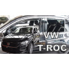Deflektory VW T-ROC 5dv. od 2017 a vyššie (+zadné)