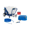 MSW Čistiaci stroj - 30 bar - 40 l - 18 l/min - 2800 W MSW-PU-30