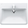 LAUFEN Pro S obdĺžnikové zápustné umývadlo s otvorom, s prepadom, 560 x 440 mm, biela, H8189630001041