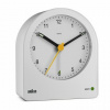 Braun BC22 biela / Klasický budík / Senzor svetla / 1x AA batéria (67592)