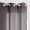 Atmosphera Okenní závěs polyester, dekorace na okno, 140 x 240 cm, šedá