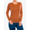 Funkčné tričko dámske Icebreaker 200 Oasis L/S Crewe - dusty clay