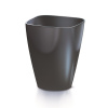 PROSPERPLAST Kvetináč COUBI ORCHID hranatý antracit 13,2cm