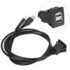 Predlžovač USB 2.0 Dvojité rozhranie