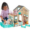 Domček pre bábiky KidKraft Sweet Meadow stable s koňom