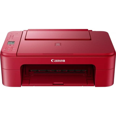 Canon PIXMA Tiskárna TS3352 red - barevná, MF (tisk, kopírka, sken, cloud), USB, Wi-Fi 3771C046