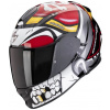 SCORPION prilba na motocykel EXO-491 PIRATE (červená), veľ. M