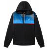 Pánske mikiny Australian Double Lines Jacket - nero - Čierny (L)
