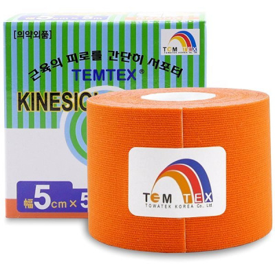 Temtex Classic tejpovací páska oranžová 5cm x 5m