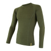 Sensor Doubleface Merino Wool dlouhý rukáv pánské velikost XXL barva safari