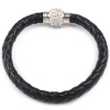 Náramok čierny 1, magnet.zapínanie