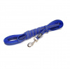 Julius K9 Color & Grey Supergrip Leash With Handle Blue - výcvikové vodítko s rukoväťou, modré, protišmykové - 300cm/14mm