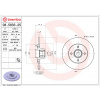 BREMBO Brzdový kotúč 08.5833.25