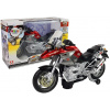 mamido Motorka sa zvukovými efektmi 1: 8 červená