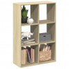 zahrada-XL Rozdeľovacia knižnica dub sonoma 69,5x29x103,5 cm kompoz. drevo 858014