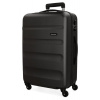 JOUMMABAGS Cestovný kufor ABS Roll Road Flex Black ABS plast, 65 cm