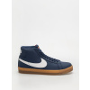 Nike SB Zoom Blazer Mid Iso (navy/white navy gum light brown) 44.5, námornícka modrá