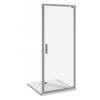 Jika NION Jednokrídlové sprchové dvere do niky 100x195cm, Strieb.lesk/sklo Arctic H2542N30026661