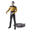 Noble Collection Star Trek: The Next Generation Bendyfigs Ohebná Figurka Lt. Cmdr. Data 19 cm