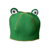 Saunovacia čiapka Žaba, plsť