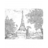 ZUTY Bodkovanie - PARÍŽ EIFFELOVA VEŽA BOZK Rámovanie: bez rámu a bez vypnutia plátna, Rozmer: 40x50 cm