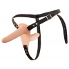 You2Toys Vibrating Double Strap-On Soft Touch Silicone Skin