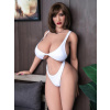Realistická panna Vicky / 158 cm / P-Cup - HR Doll