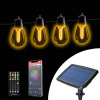 SMART solárna LED reťaz 25×LED Bluetooth 13,6 m IP65 (11744)