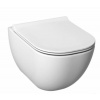Jika WC MISA MIO-N Rimless závesná + sedátko SLOWCLOSE, biele H8667140000001