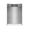 BOSCH SMU4ECS28E Séria 4 - Podstavná umývačka riadu - 60 cm - Brúsená oceľ