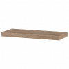 Autronic Polička nástenná 60 cm, MDF, 3D dekor dub sonoma, baleno v ochranej fólii P-001 SON1