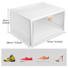 Real Home Box Tote Organizátor obuvi s klapkou Skriňa Box White