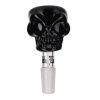 Kotlík na bong skull lebka čierna NS 14 mm