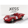 Kess-model Ferrari 350 P4 Spider Can-am S/n0860 N 23 Riverside Race 1967 C.amon 1:43 Red